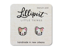 Pendientes de gato gatito