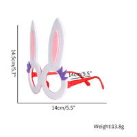 Creative Egg Bunny Easter Glasses Frame Dress Up