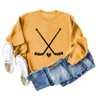 Sweat-shirt bâtons de hockey