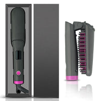 Lisseur à cheveux, cheveux bouclés, lisseur à ions négatifs portable humide et sec