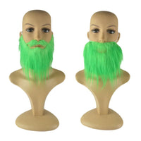 Spectacle De Carnaval Vert Irlandais Décoré Barbu