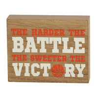 Sports Battle Victory Box Signs
