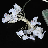 Lampe décorative en fil de cuivre pour chambre à coucher