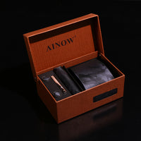 Coffret cadeau de mariage d'affaires, ensemble de cravates pour hommes 6 pièces