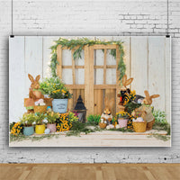 Material fotográfico para fiesta de conejito de Pascua, tela de fondo para fotografía, accesorios de estudio