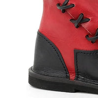 Bottes de pirate hautes gothiques de couleur unie à la mode