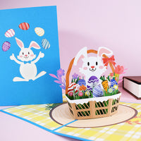 Tarjeta emergente del día de la madre con mariposas de colores