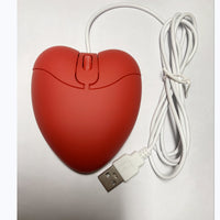 Forme de coeur de fille de souris mignonne filaire