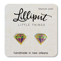Mardi Gras Earrings