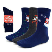 Chaussettes de Noël (hommes) - Lot de 3