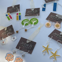 Sand Textured Earrings