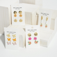Tropical Summertime Stud Earrings