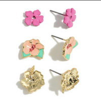 Tropical Summertime Stud Earrings
