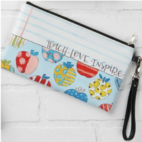 Teach Love Inspire Zippered Bag