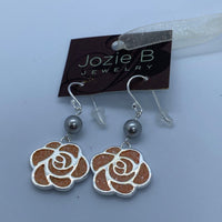 Sand Textured Earrings