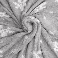 Mantas acogedoras con estrellas y copos de nieve
