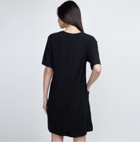 Robe t-shirt avec poches