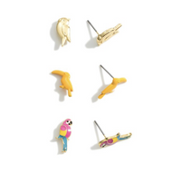 Tropical Summertime Stud Earrings
