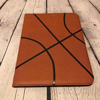 Portafolio de Fútbol o Baloncesto con Bloc de Notas