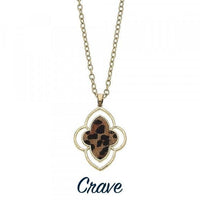 Leopard Print Necklace