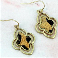 Leopard Print Earrings