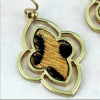 Leopard Print Earrings
