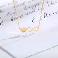 Tri-Heart Necklace