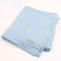 Knitted Baby Swaddle Blanket
