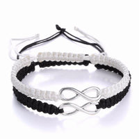 Infinity Braided Friendship Bracelet Set (2 pcs)