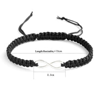 Infinity Braided Friendship Bracelet Set (2 pcs)