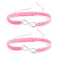 Infinity Braided Friendship Bracelet Set (2 pcs)