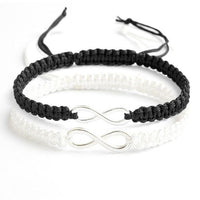 Infinity Braided Friendship Bracelet Set (2 pcs)