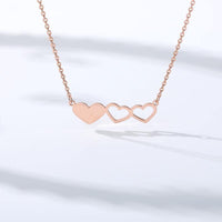 Tri-Heart Necklace