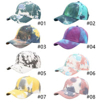 Tie Dye Baseball Caps