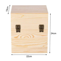 Wooden Essential Oil Storage Case
