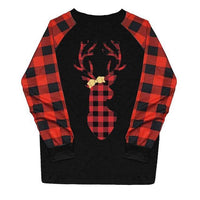 Túnica de manga larga Buffalo Plaid Doe