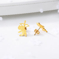 Cupid with Arrow Earrings