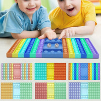 Tableros de juego Bubble Popper con dados
