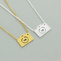 Delicate Camera Necklace
