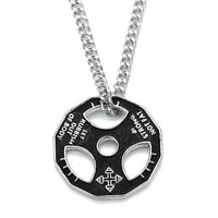 Colliers avec pendentifs d'haltères