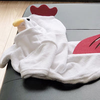 Rooster Style Dog Sweater With Hood Cute Costume