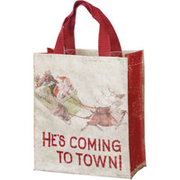 Santa's Coming Daily Tote
