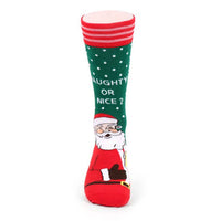 Naughty or Nice Santa Novelty Socks (Mens)
