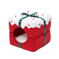 Cat Nest Large Space One Nest Dual-use Christmas Pet Bed Fully Enclosed Small Dog Kennel
