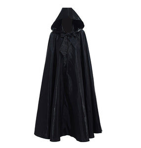 Costume d'Halloween Cape médiévale Robe de sorcier