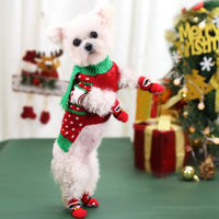 Santa Claus Dog Socks
