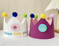 Korean Ins Style Children's Birthday Hat Crown Ball Party Theme Hat Photography Photo Props
