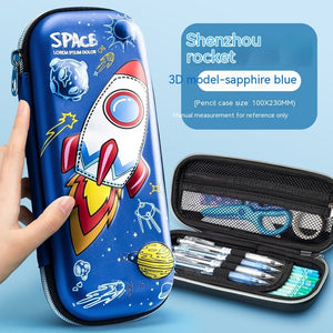 Three-dimensional Pencil Case Primary School Kindergarten Cartoon Large Capacity Pencil Case Pencil Box