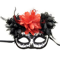Espectáculo de cosplay de máscara de mascarada del día de los muertos en México