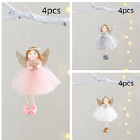 Christmas Winter Angel Girl Ornaments
